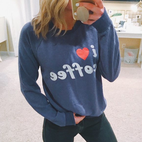 Grayson Threads Tops - ✨ “I ❤️ coffee” Sweatshirt✨